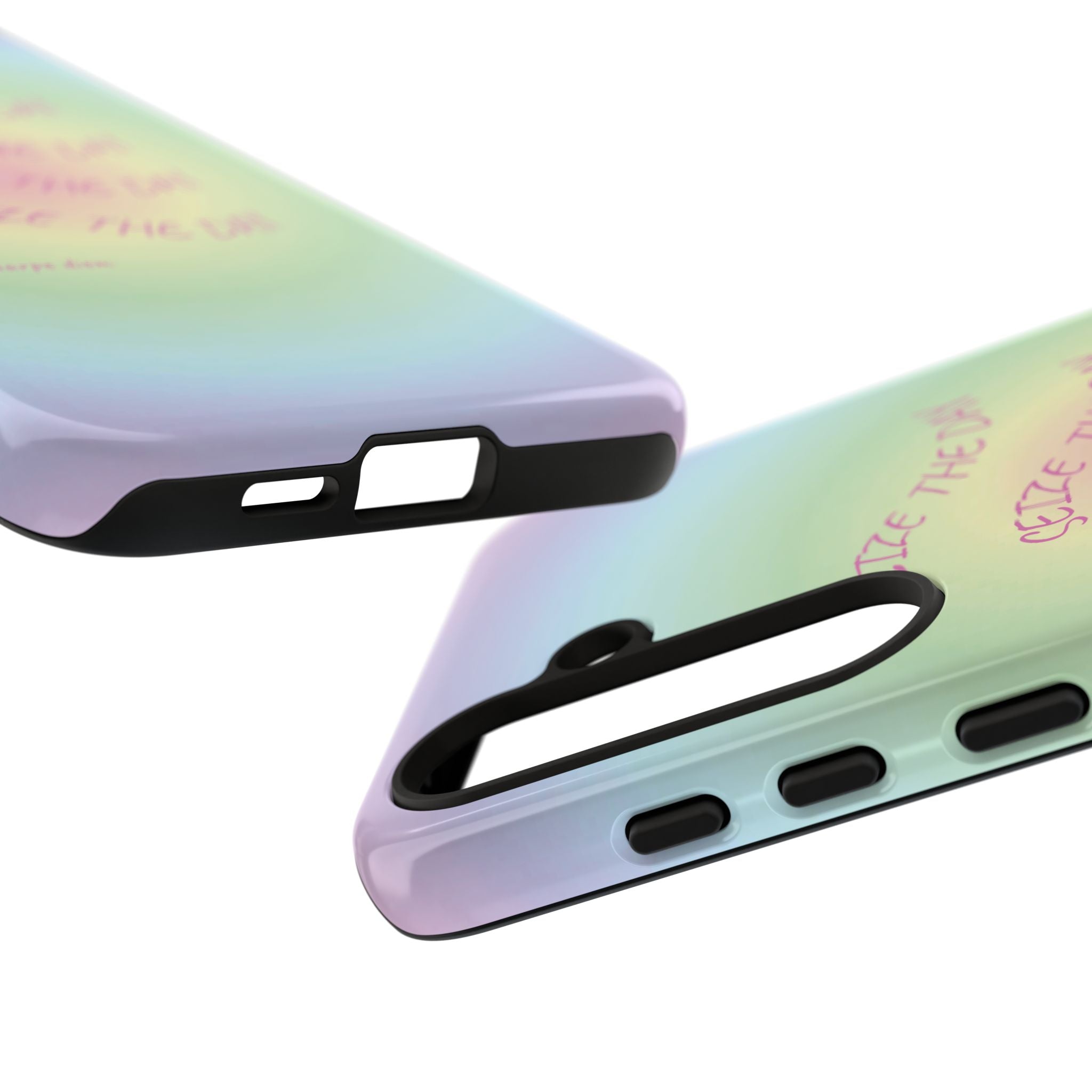 Bermuda Halo Seize The Day Pastel Gradient Tough Phone Case
