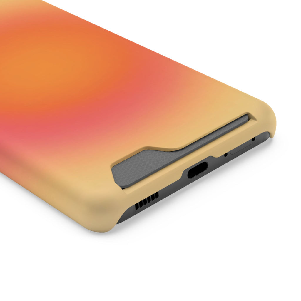 Sunset Gradient Phone Case with Card Slot