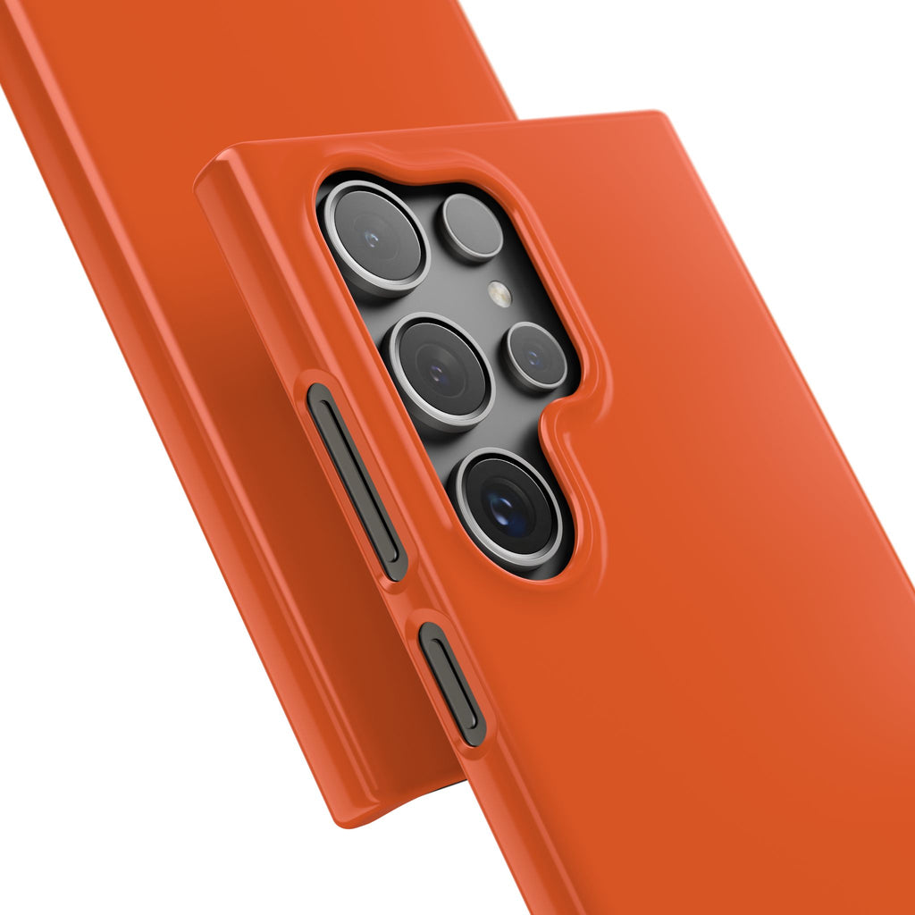 Orange Snap Phone Case