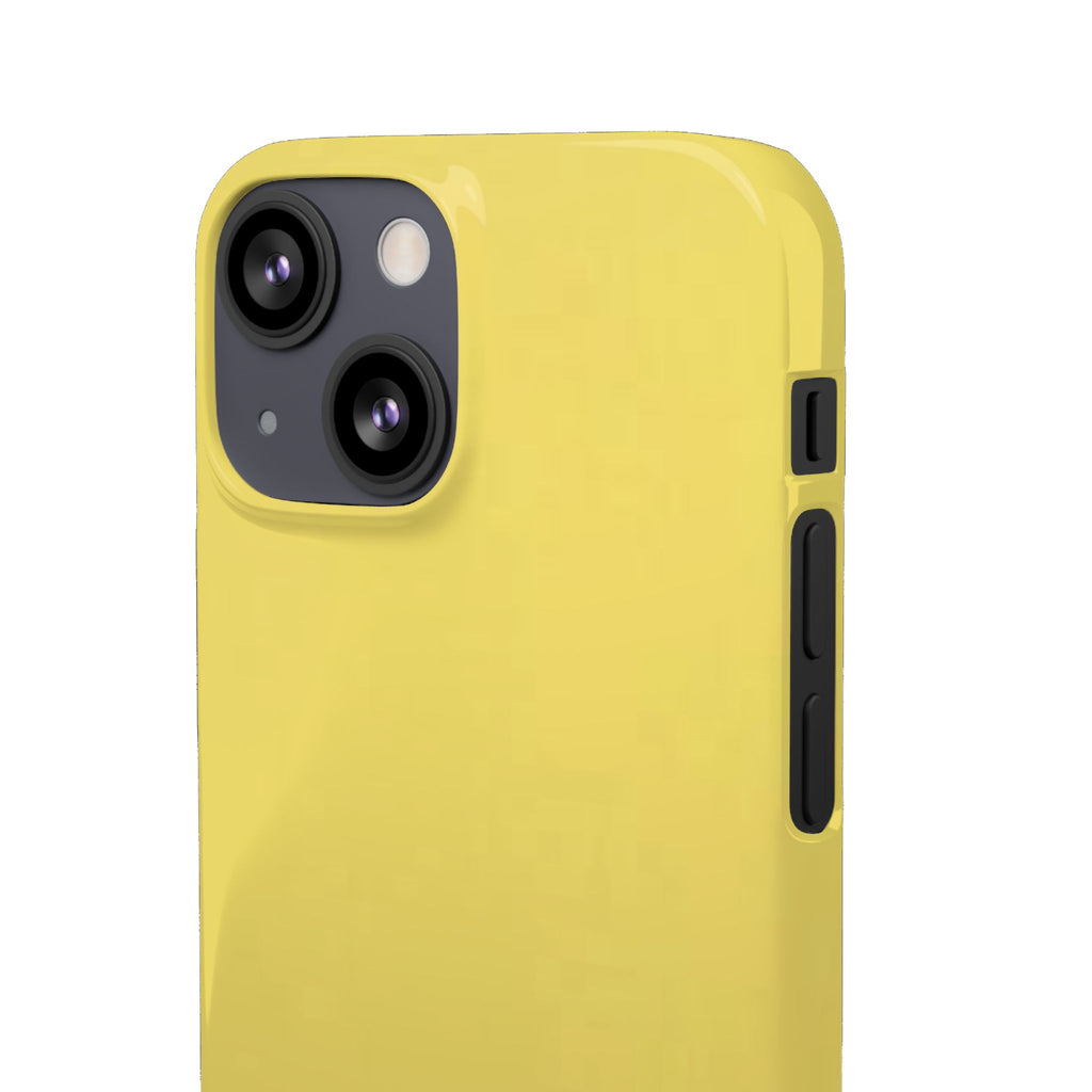 Yellow Snap Phone Case