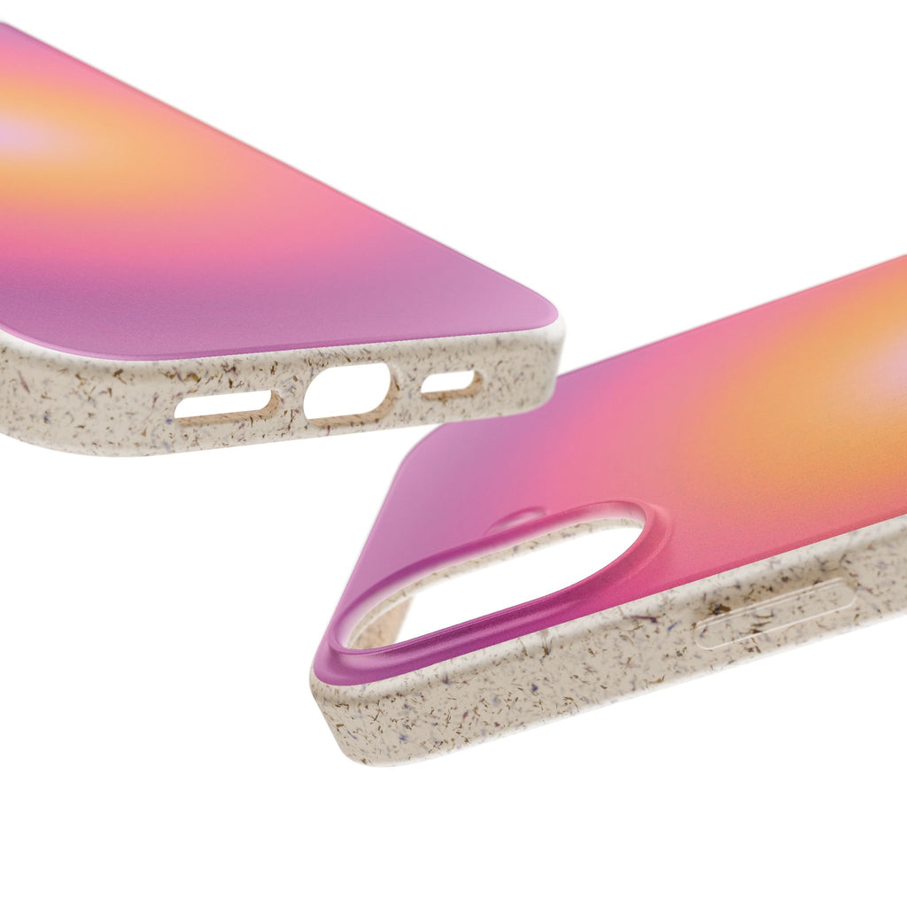 Sunset Glow Biodegradable Phone Case -  Eco-Friendly Cover