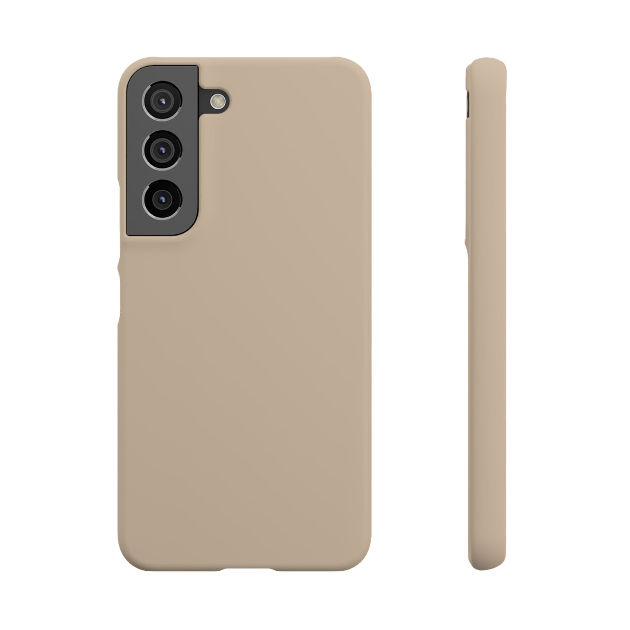 Beige Snap Phone Case