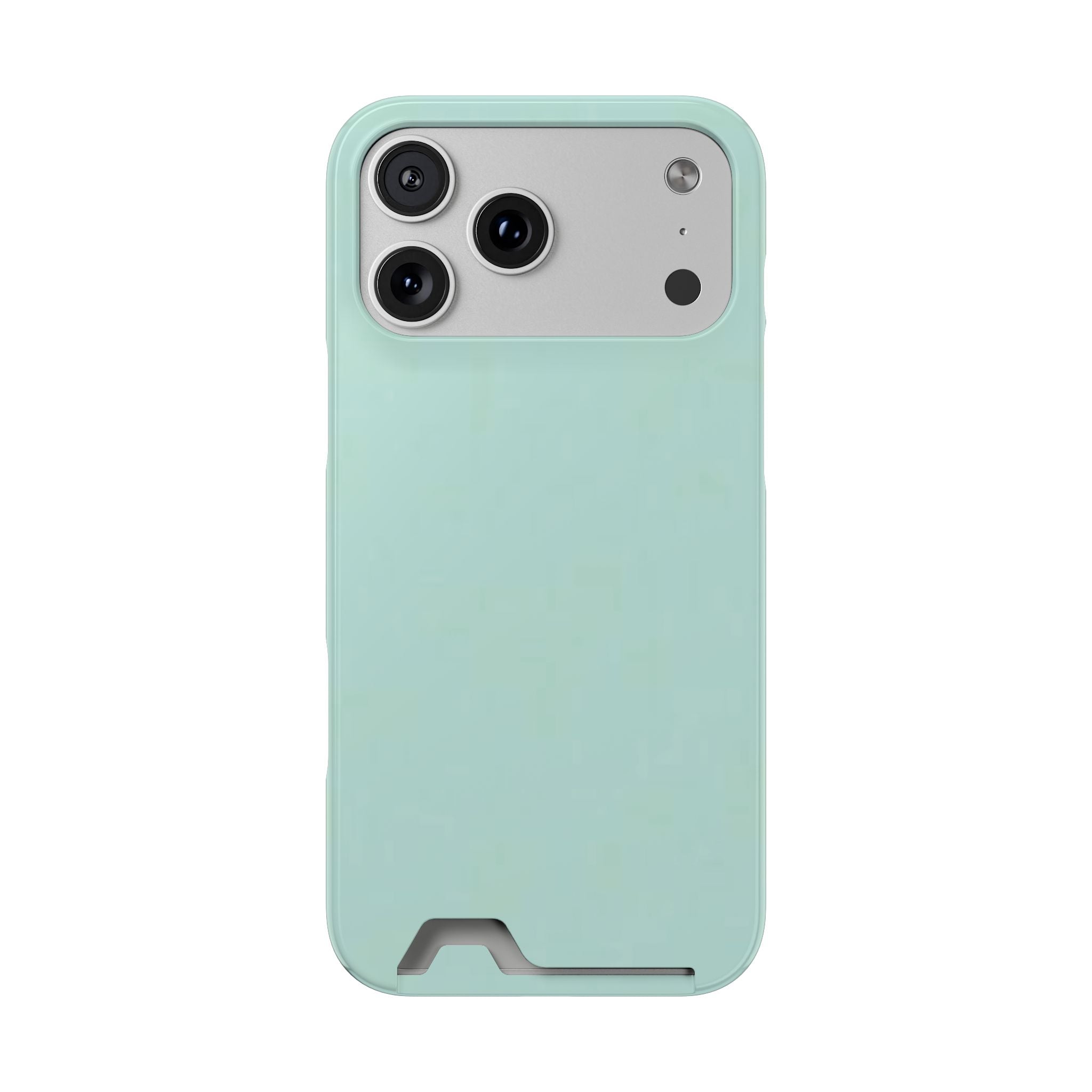 Light Mint Card Holder Phone Case