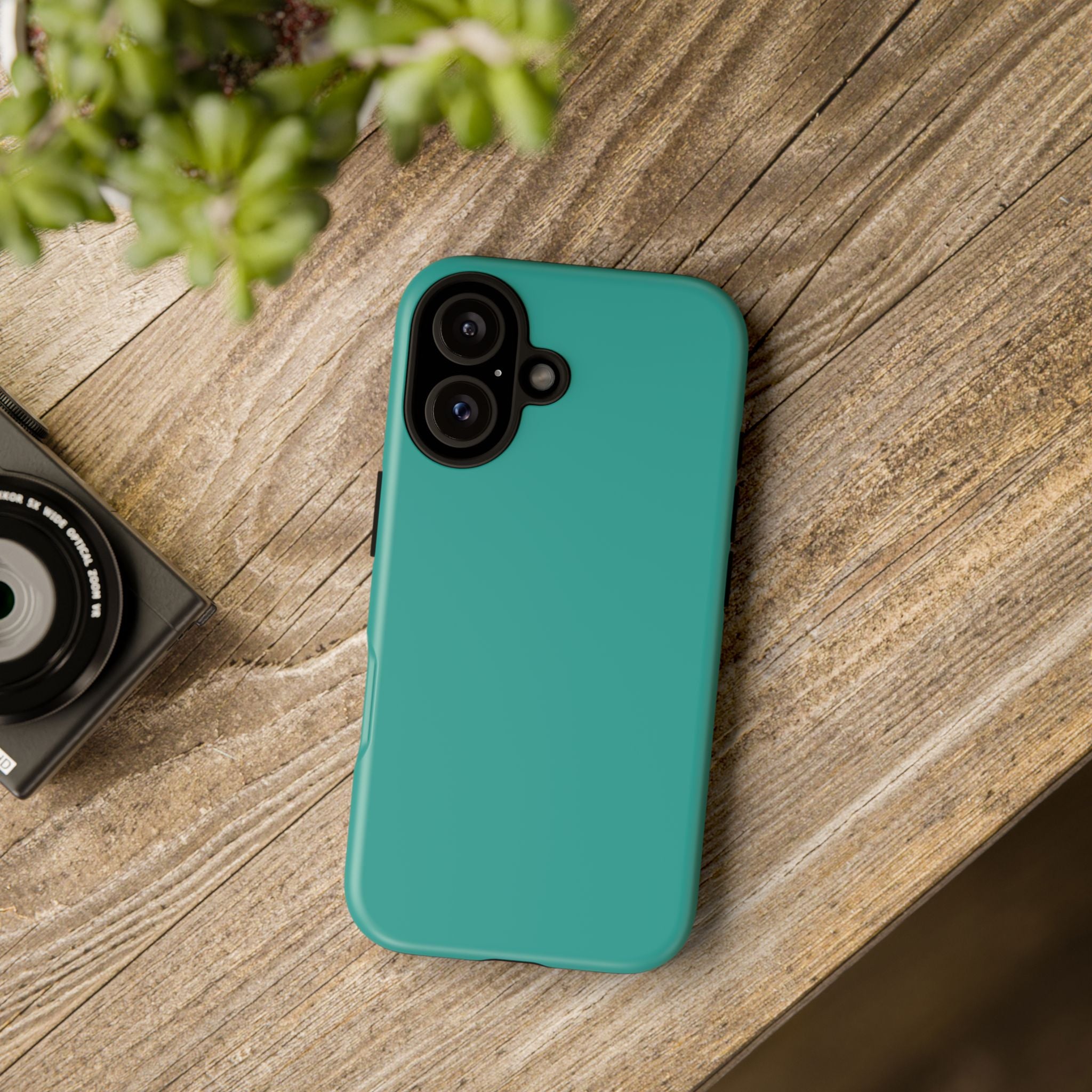 Teal Protective Phone Case