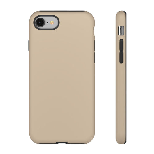 Beige Protective Phone Case