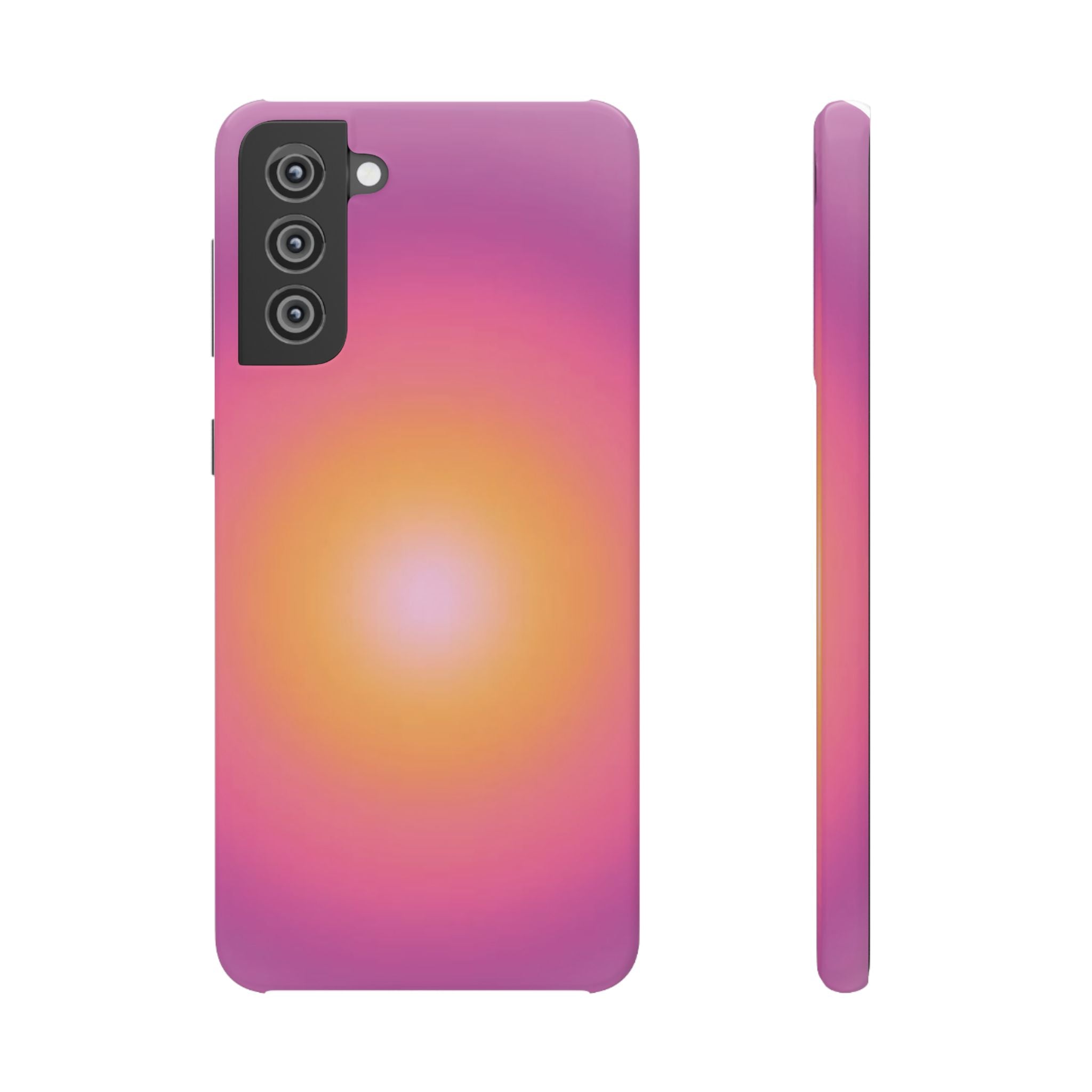 Sunburst Gradient Snap Phone Case