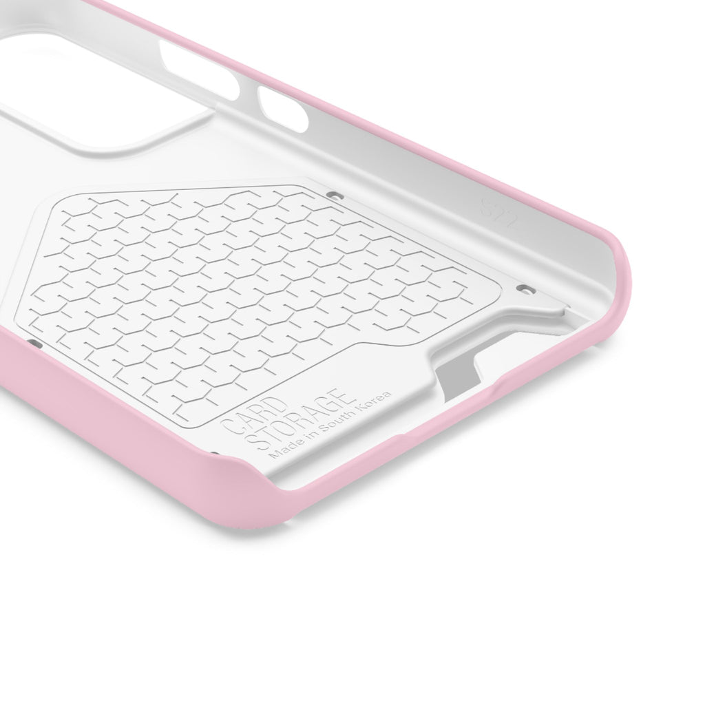 Pale Pink Card-Holder Phone Case