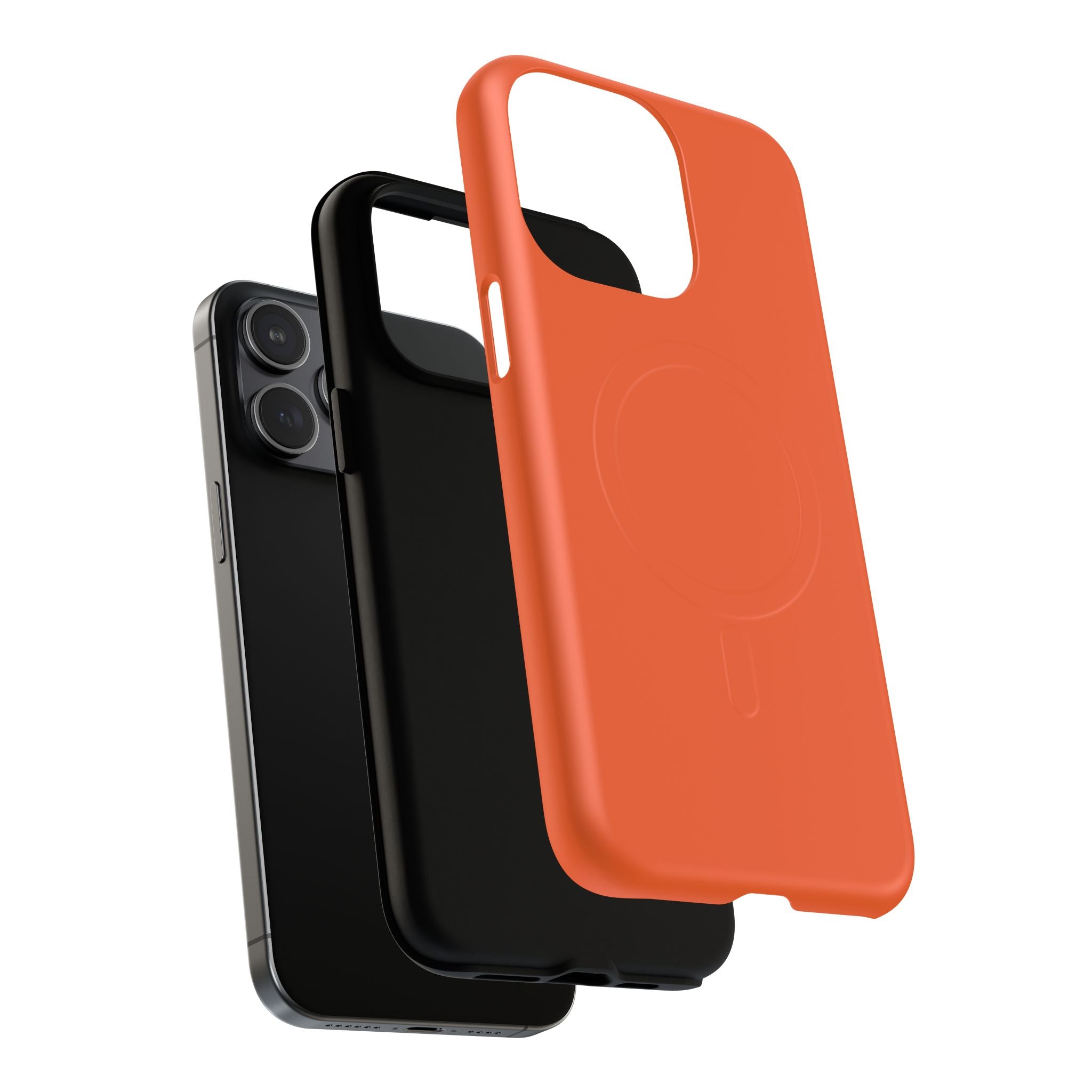 Orange MagSafe Protective Phone Case