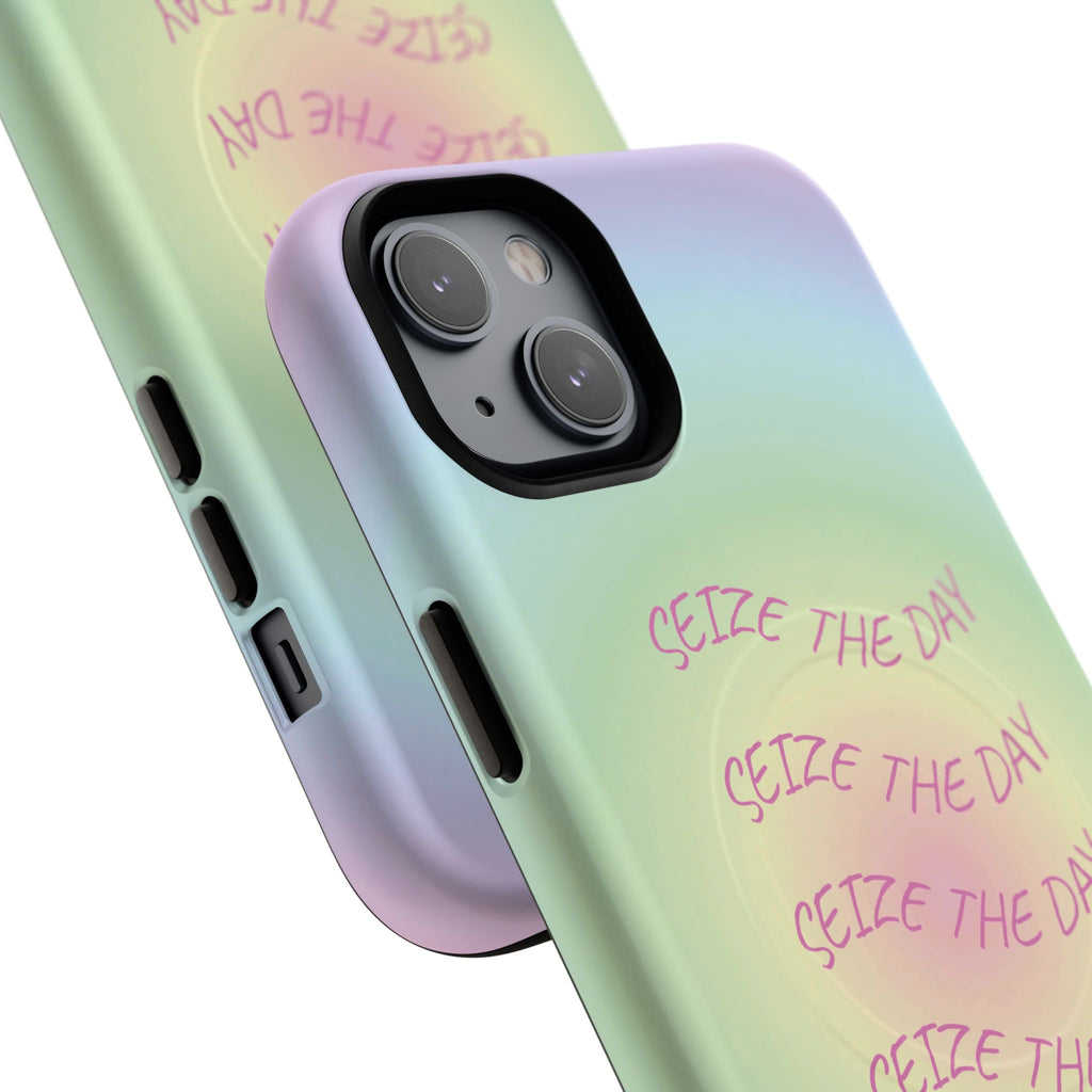 Bermuda Halo Seize The Day Gradient MagSafe Protective Phone Case