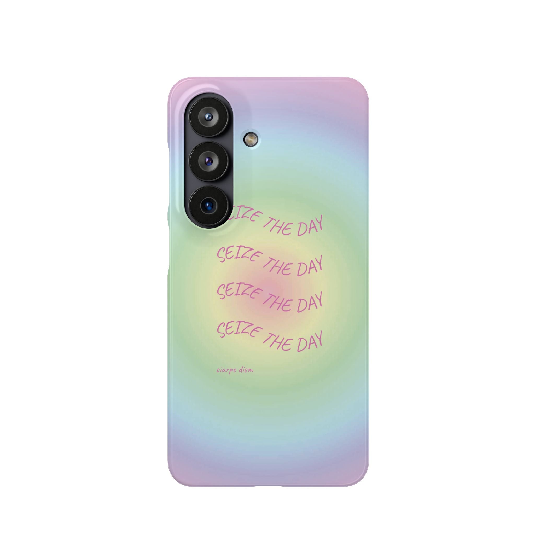 Carpe Diem Bermuda Halo Gradient Snap Phone Case