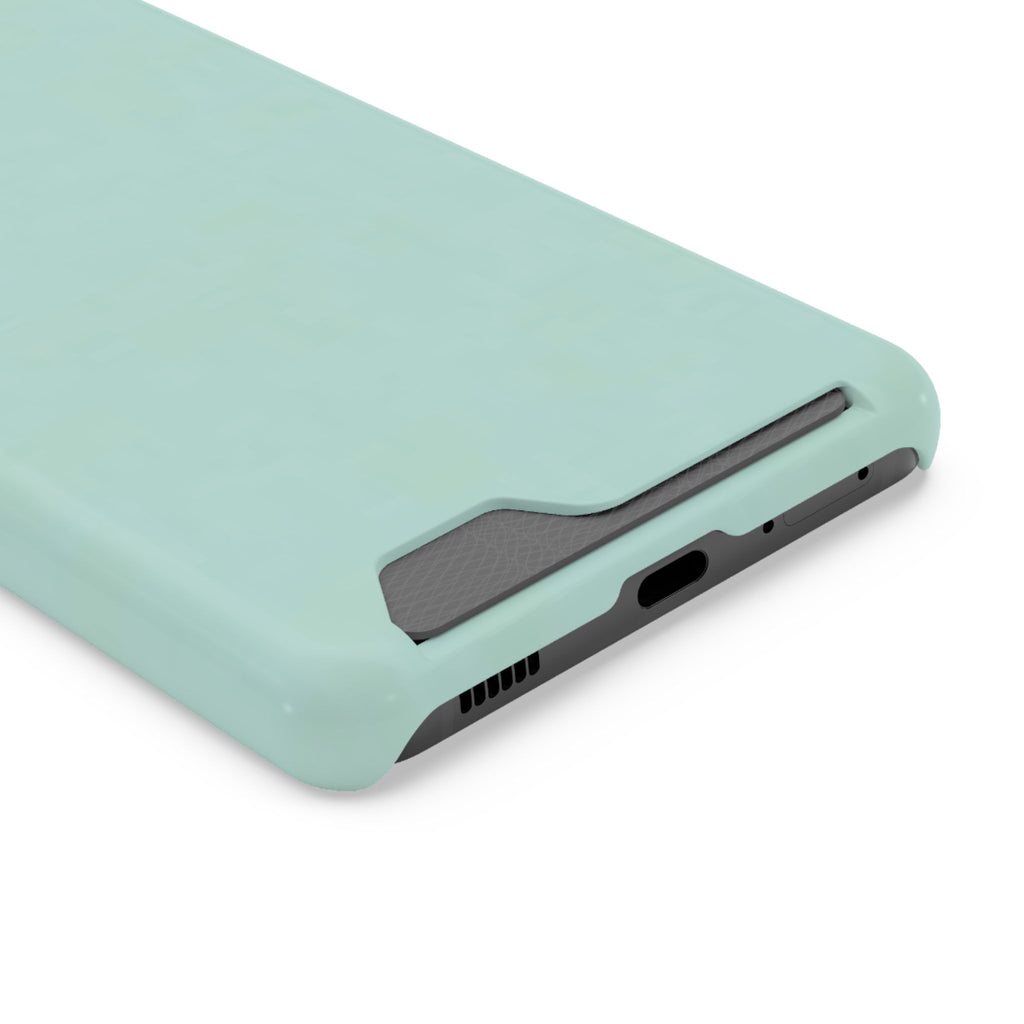 Light Mint Card Holder Phone Case