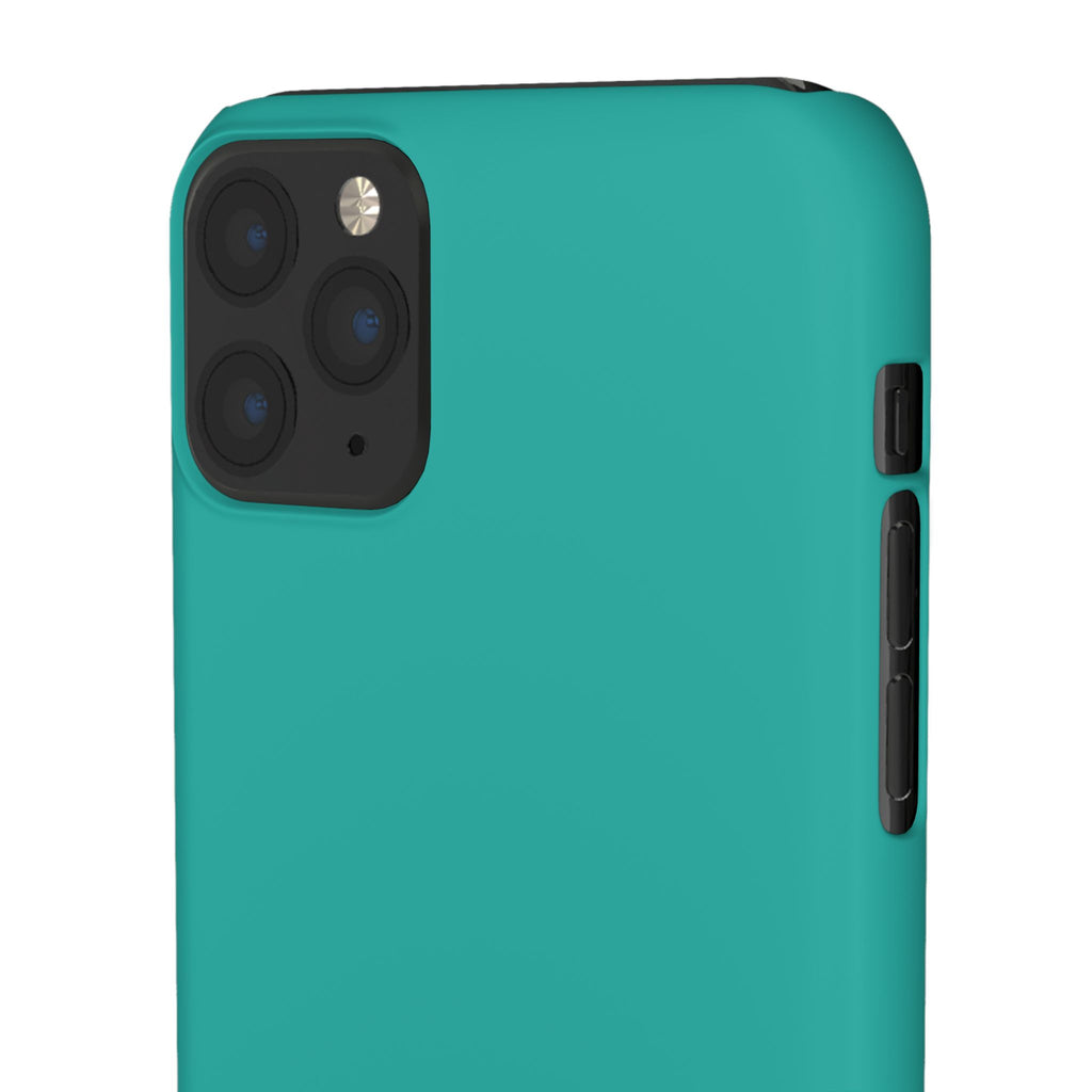 Teal Snap Phone Case
