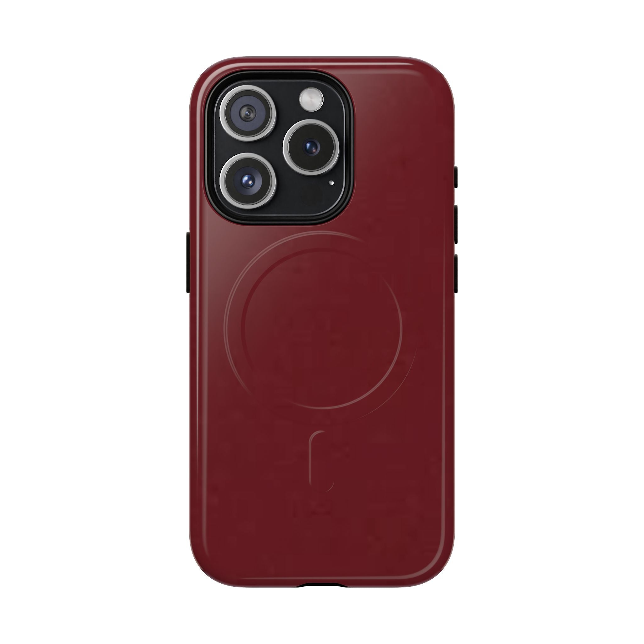 Dark Cherry MagSafe Protective Phone Case