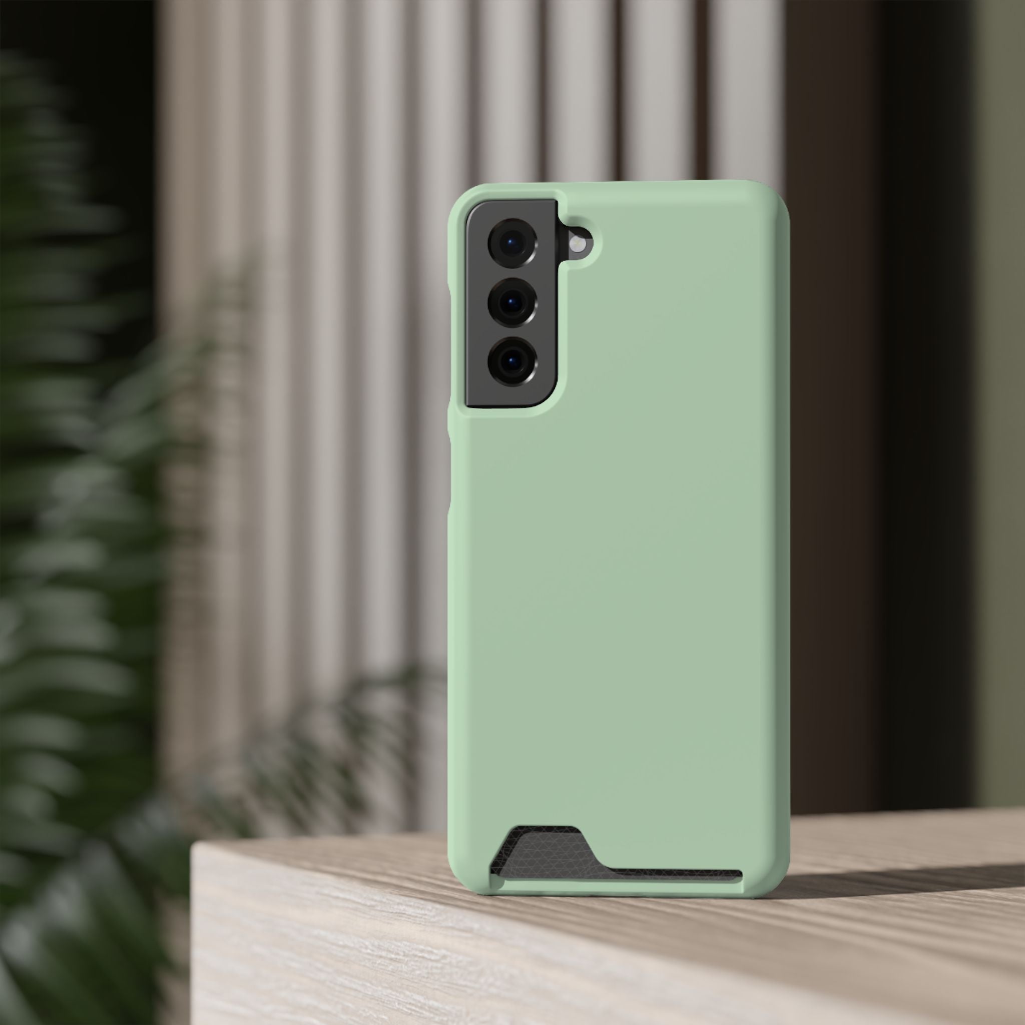 Mint Card-Holder Phone Case