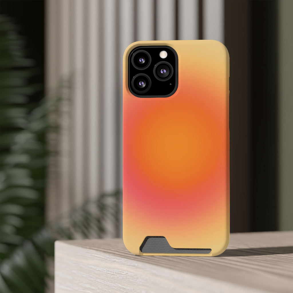 Sunset Gradient Phone Case with Card Slot