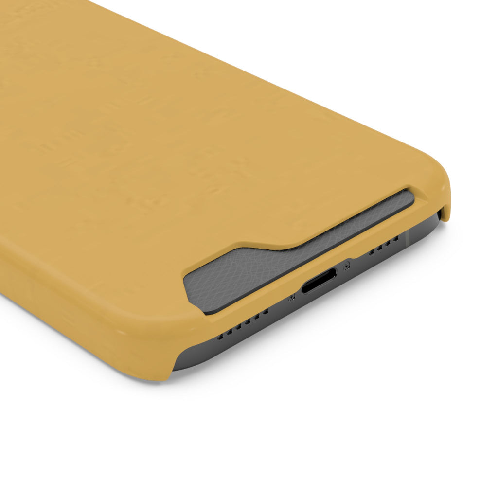 Mustard Card Holder Phone Case