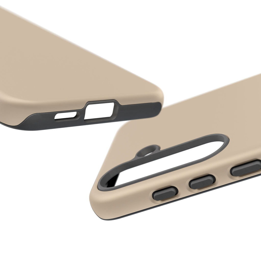 Beige Protective Phone Case