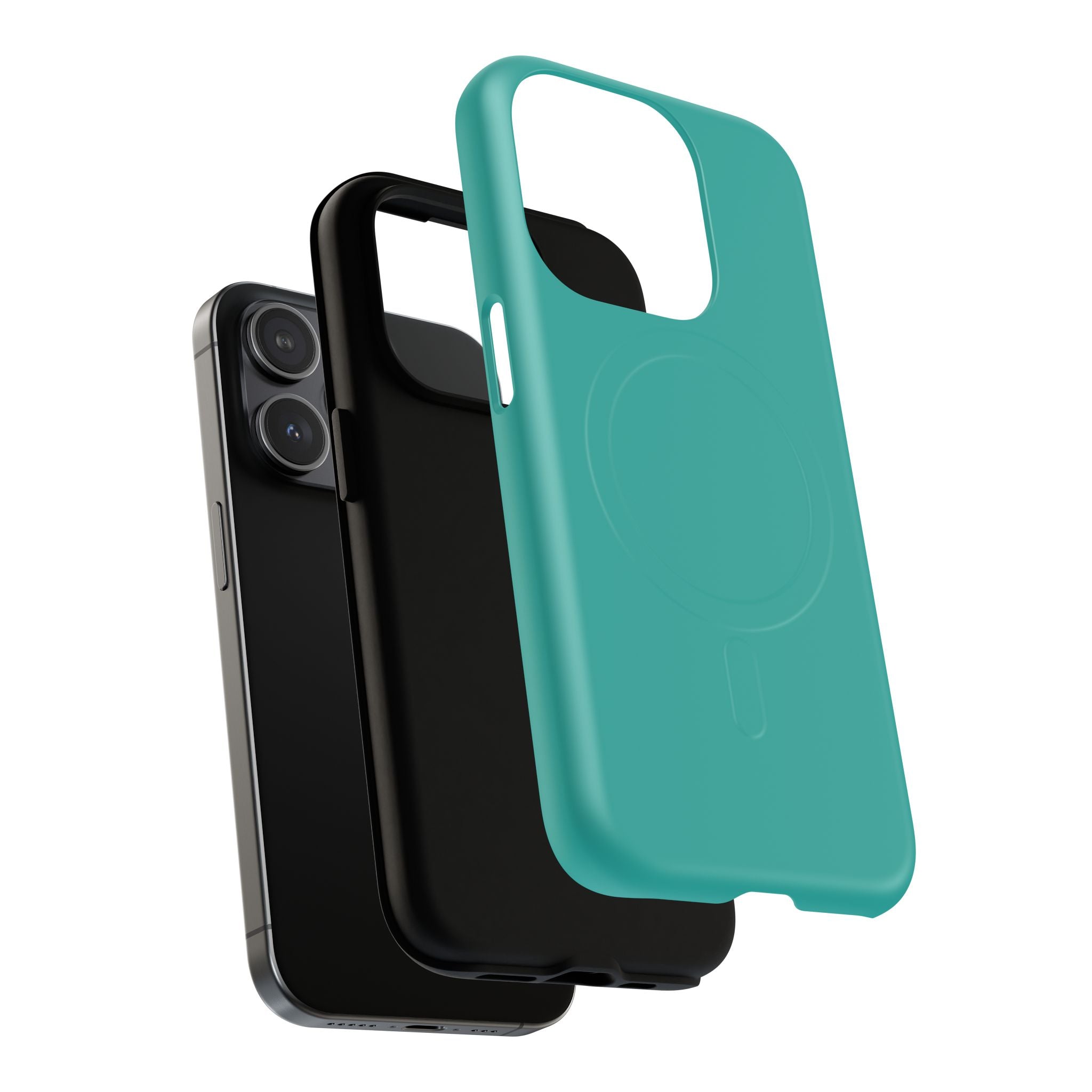 Teal MagSafe Protective Phone Case