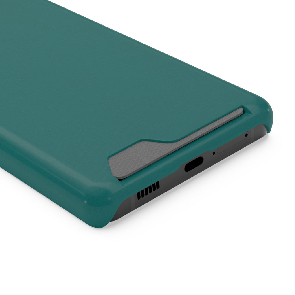 Sea Green Card Holder Phone Case