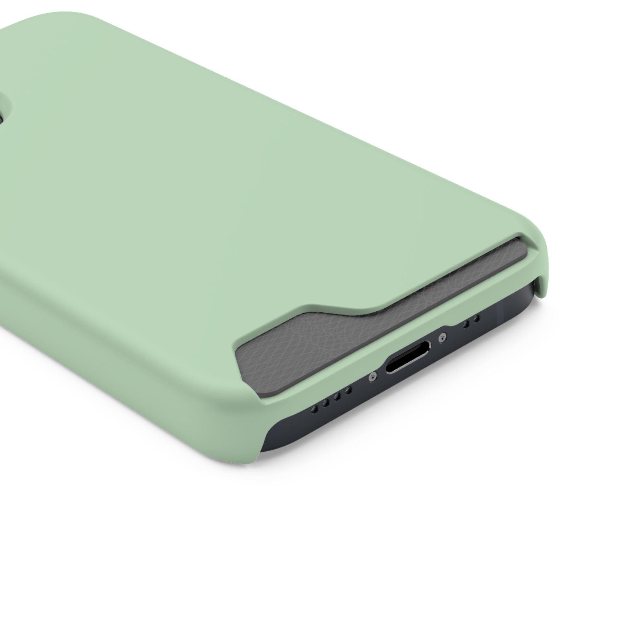 Mint Card-Holder Phone Case