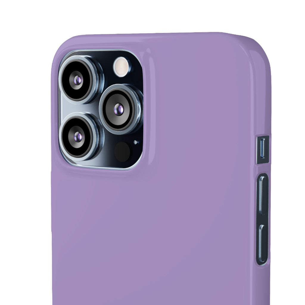 Lilac Snap Phone Case