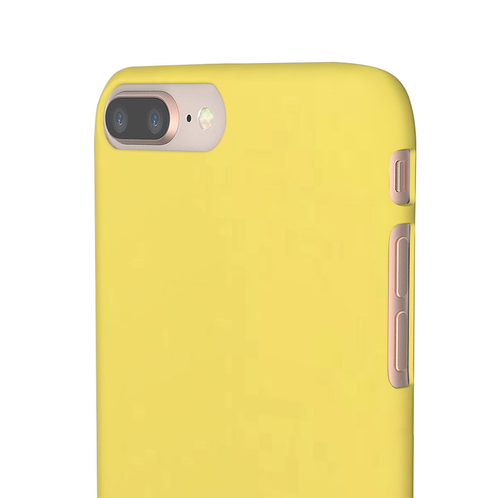 Yellow Snap Phone Case