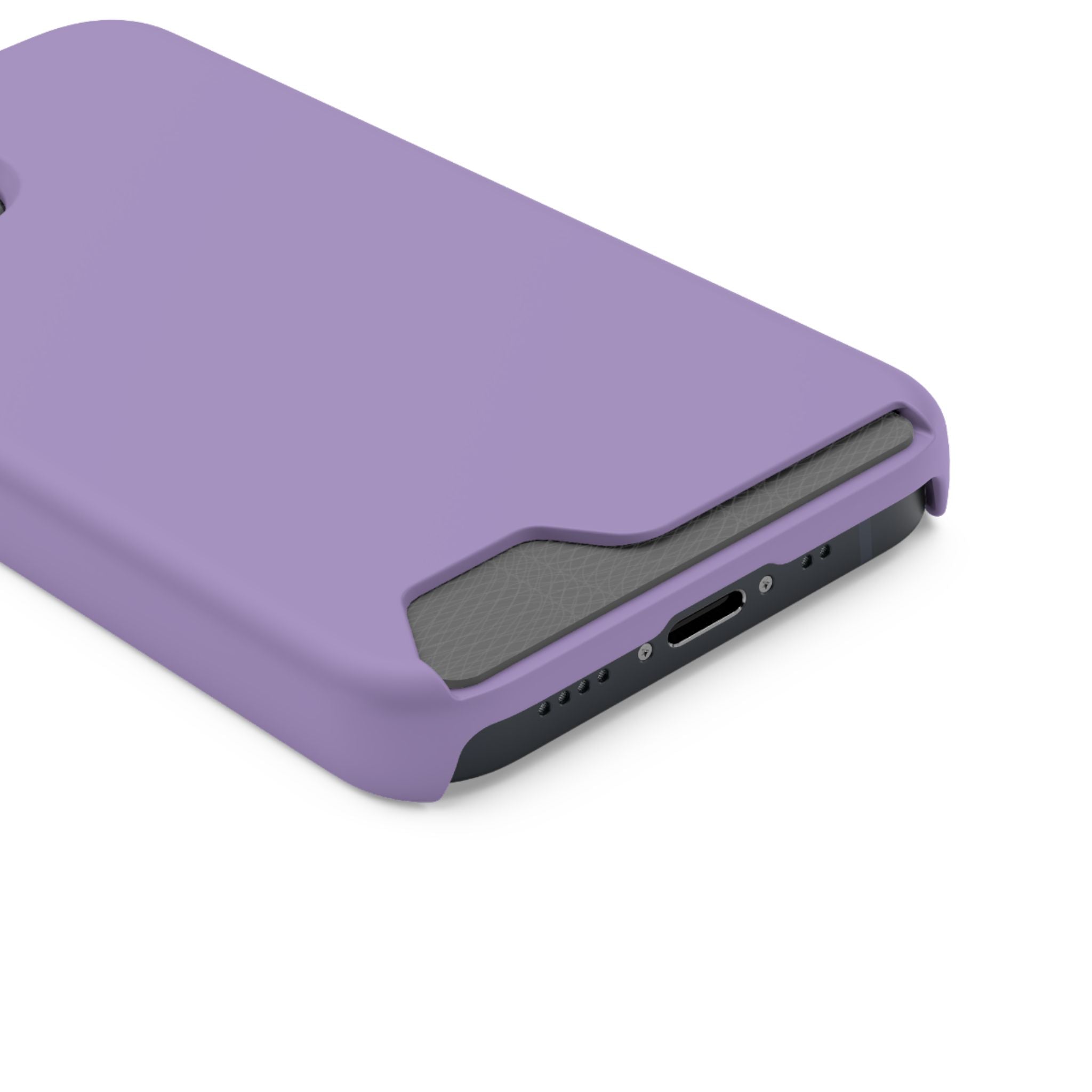 Lilac Card Holder Phone Case