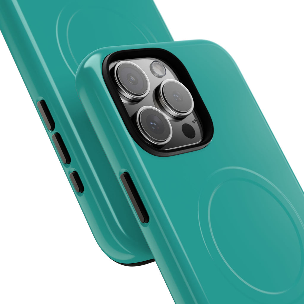 Teal MagSafe Protective Phone Case