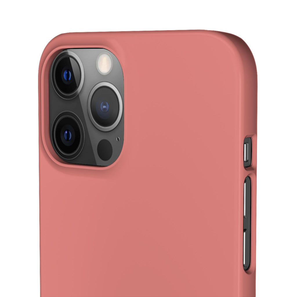 Frosty Pink Snap Phone Case