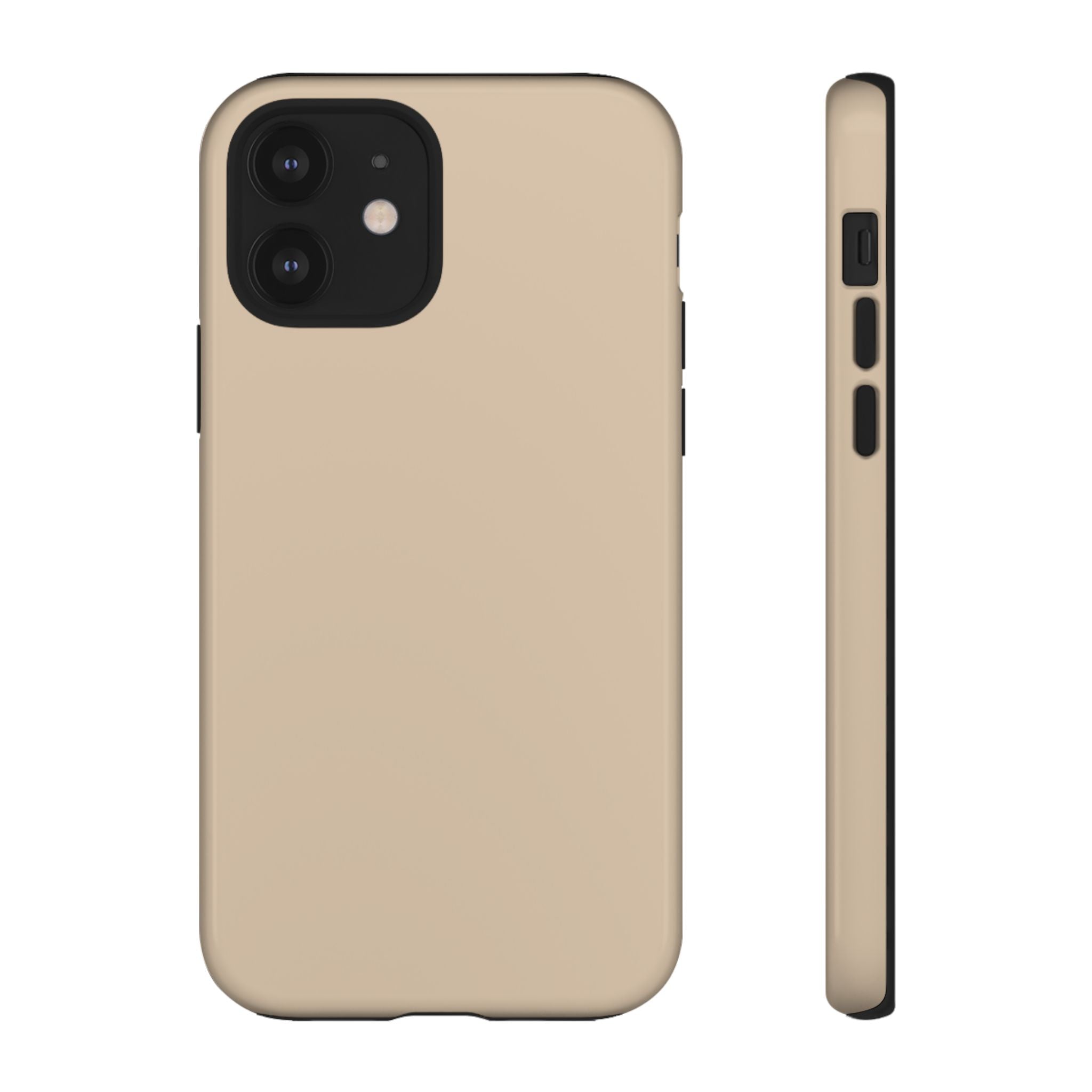 Beige Protective Phone Case