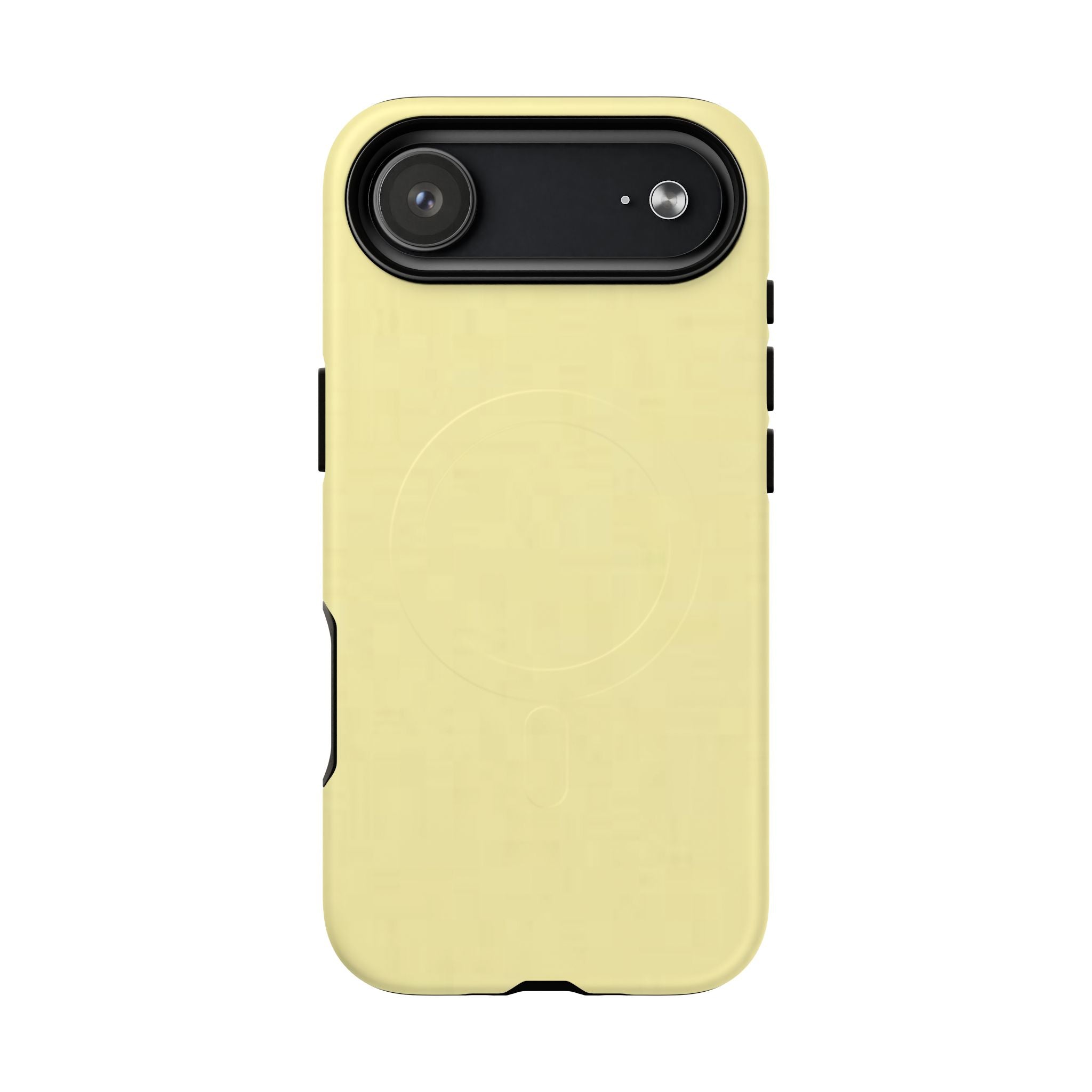 Pale Yellow MagSafe Protective Phone Case