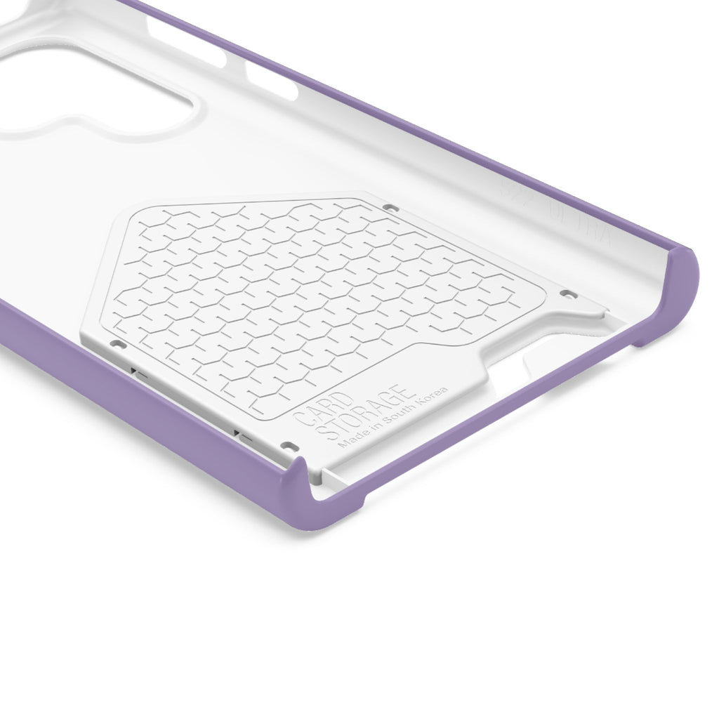 Lilac Card Holder Phone Case