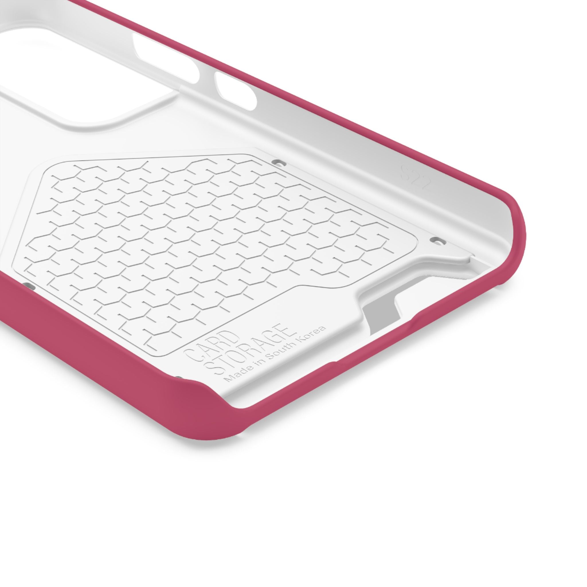 Raspberry Card Holder Phone Case