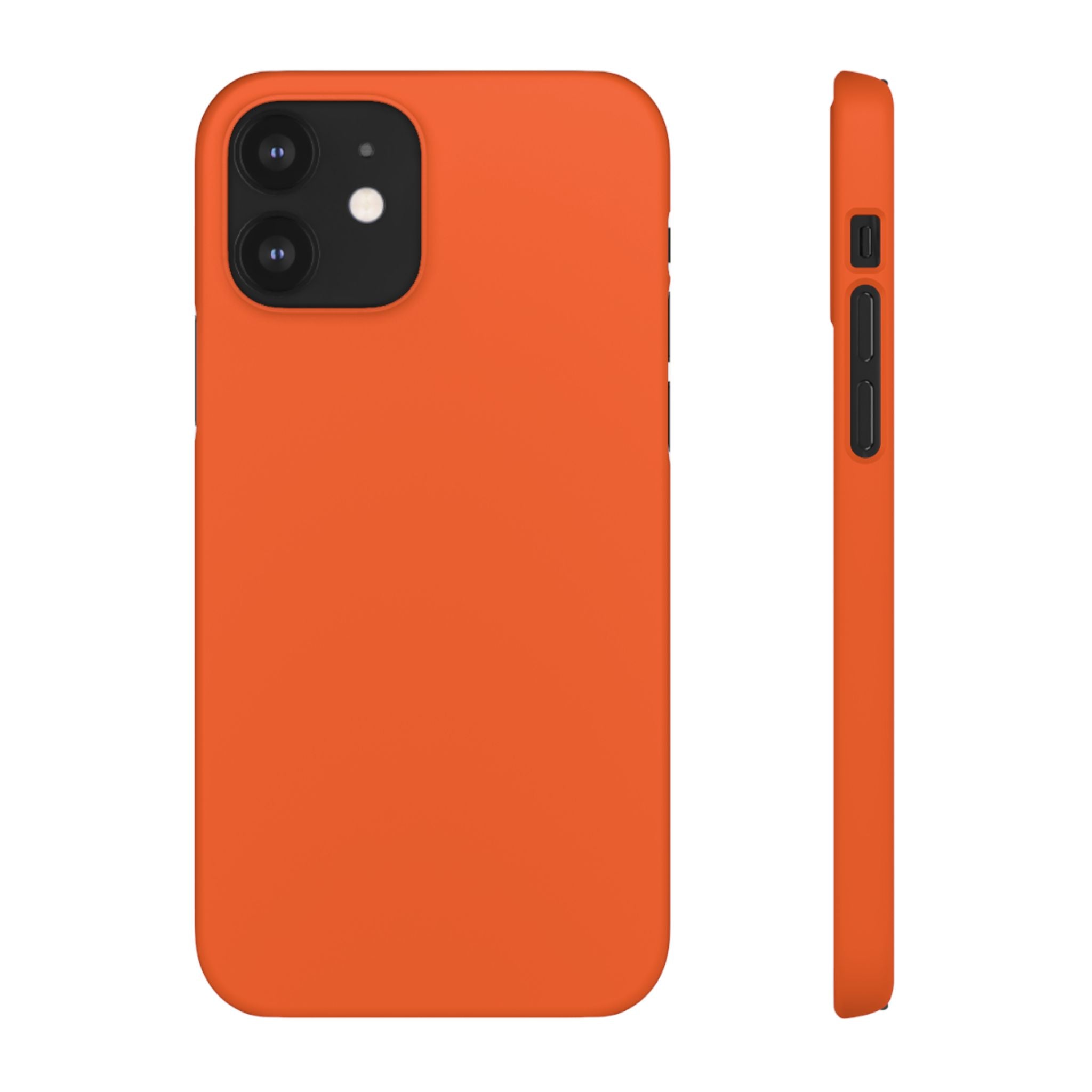 Orange Snap Phone Case