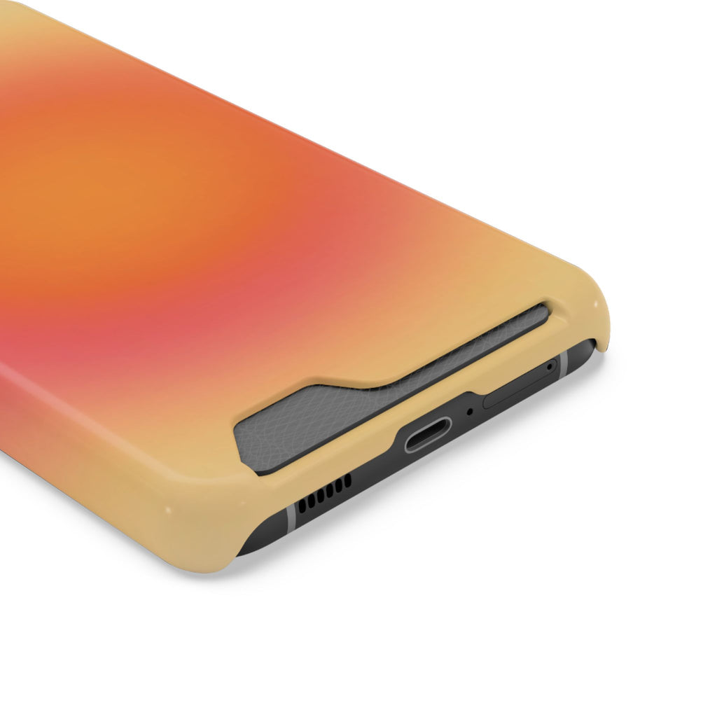 Sunset Gradient Phone Case with Card Slot
