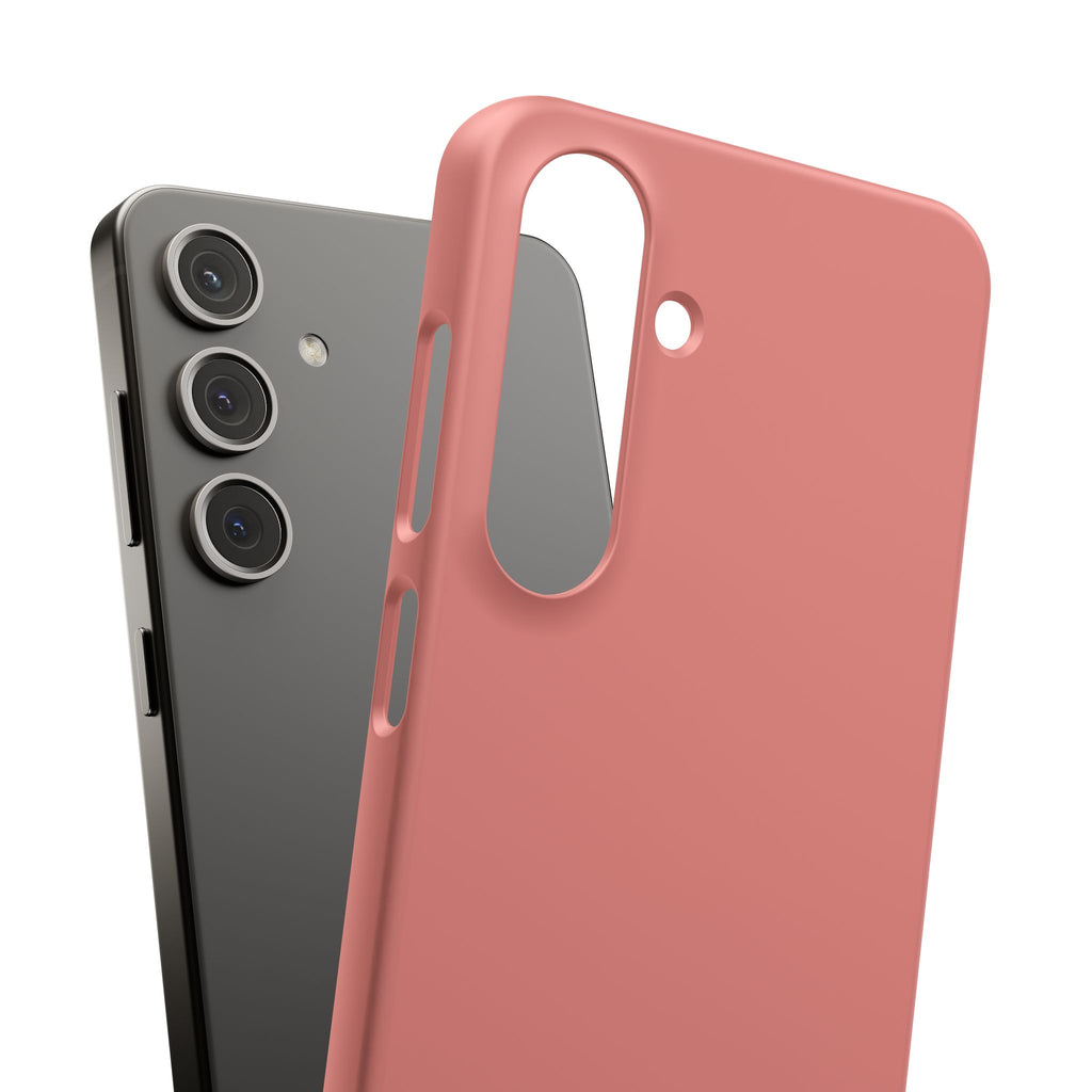 Frosty Pink Snap Phone Case
