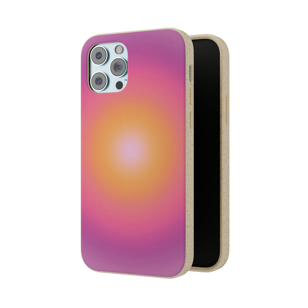 Sunset Glow Biodegradable Phone Case -  Eco-Friendly Cover