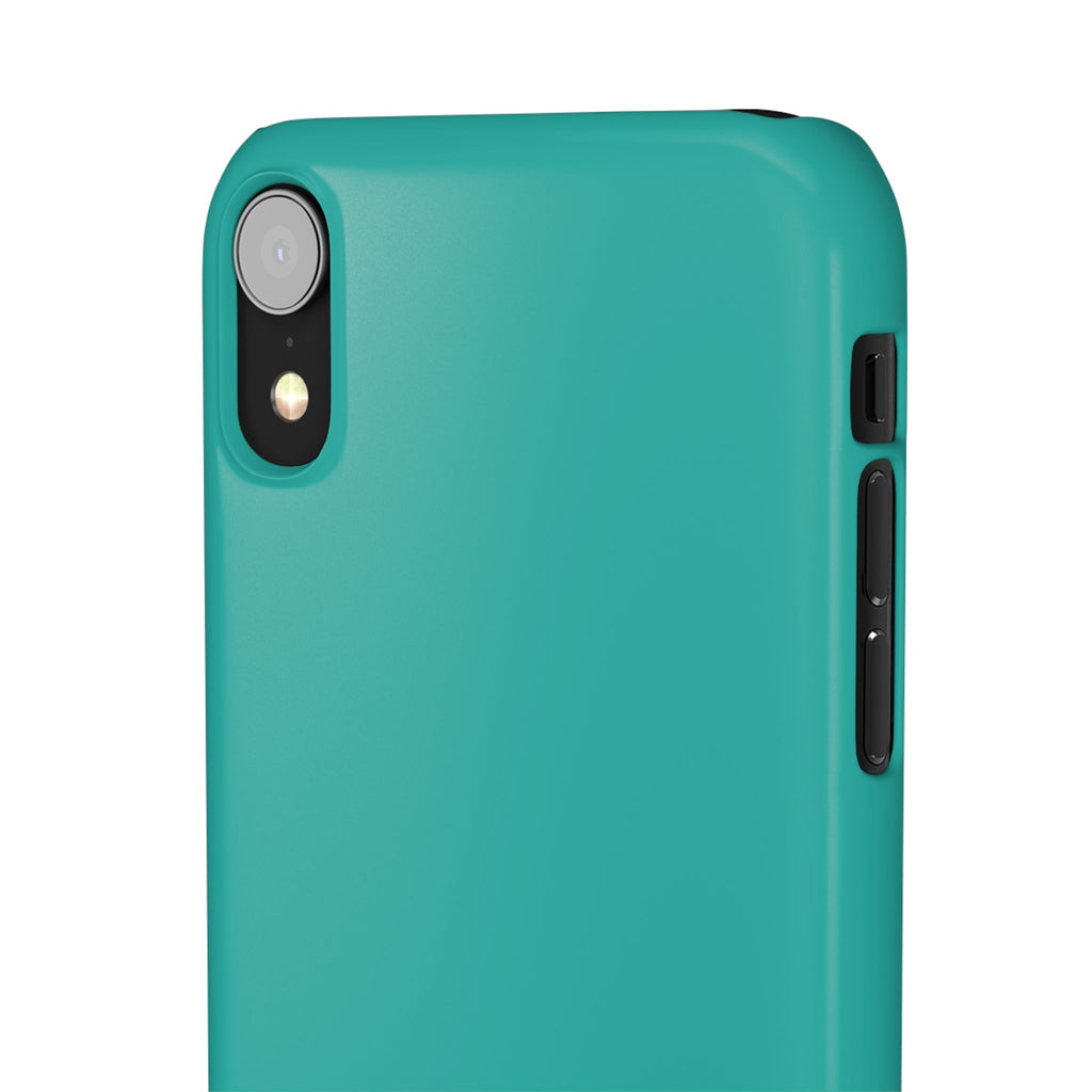 Teal Snap Phone Case