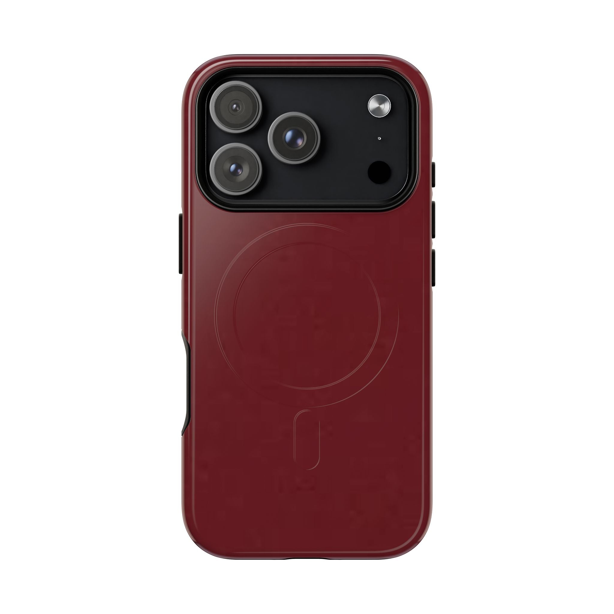 Dark Cherry MagSafe Protective Phone Case