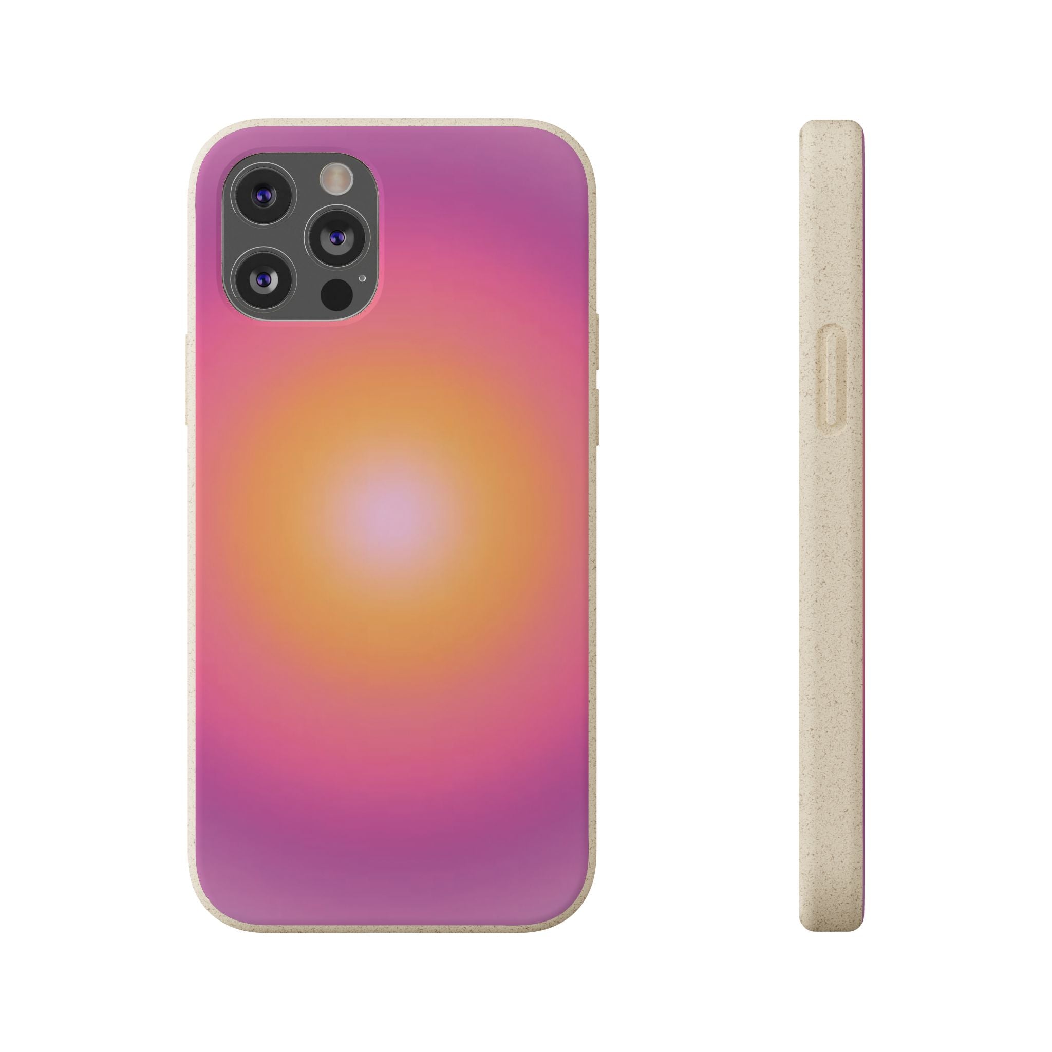 Sunset Glow Biodegradable Phone Case -  Eco-Friendly Cover