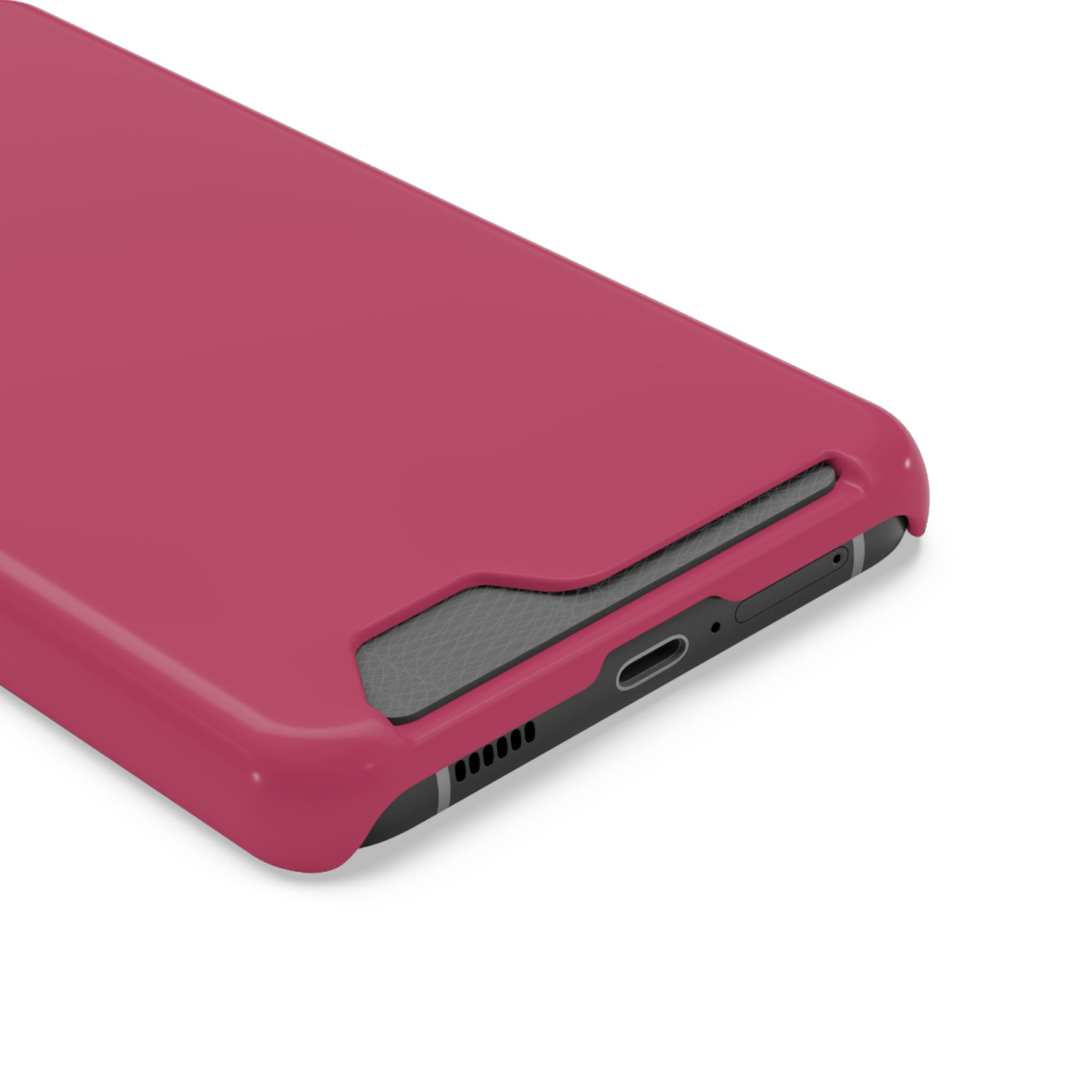 Raspberry Card Holder Phone Case