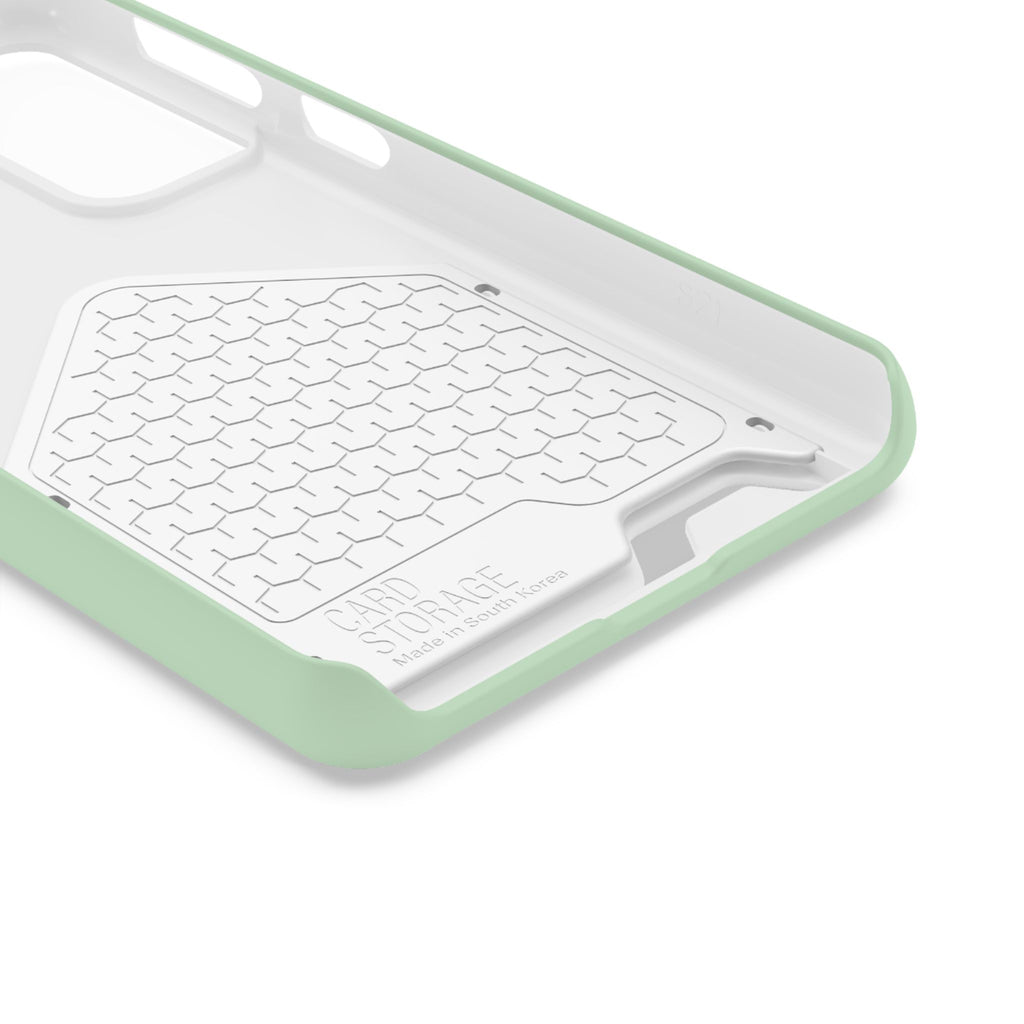 Mint Card-Holder Phone Case
