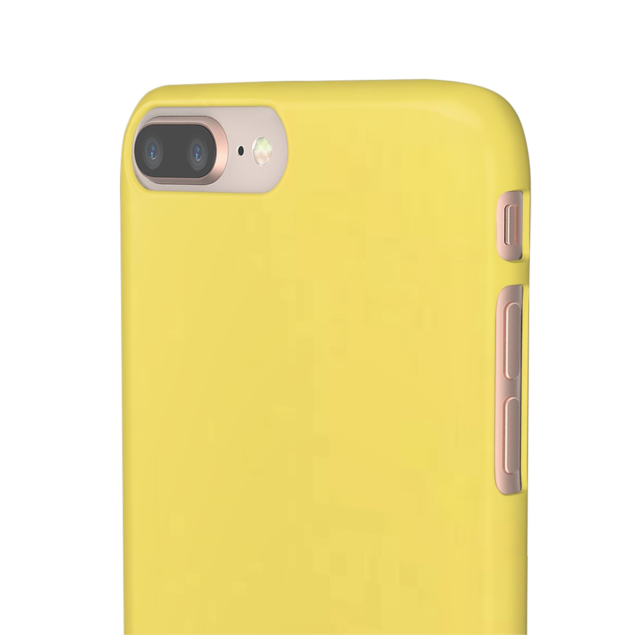 Yellow Snap Phone Case