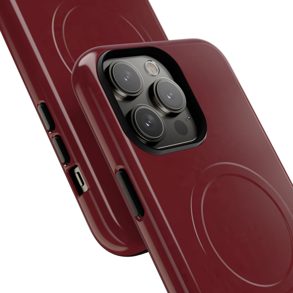 Dark Cherry MagSafe Protective Phone Case