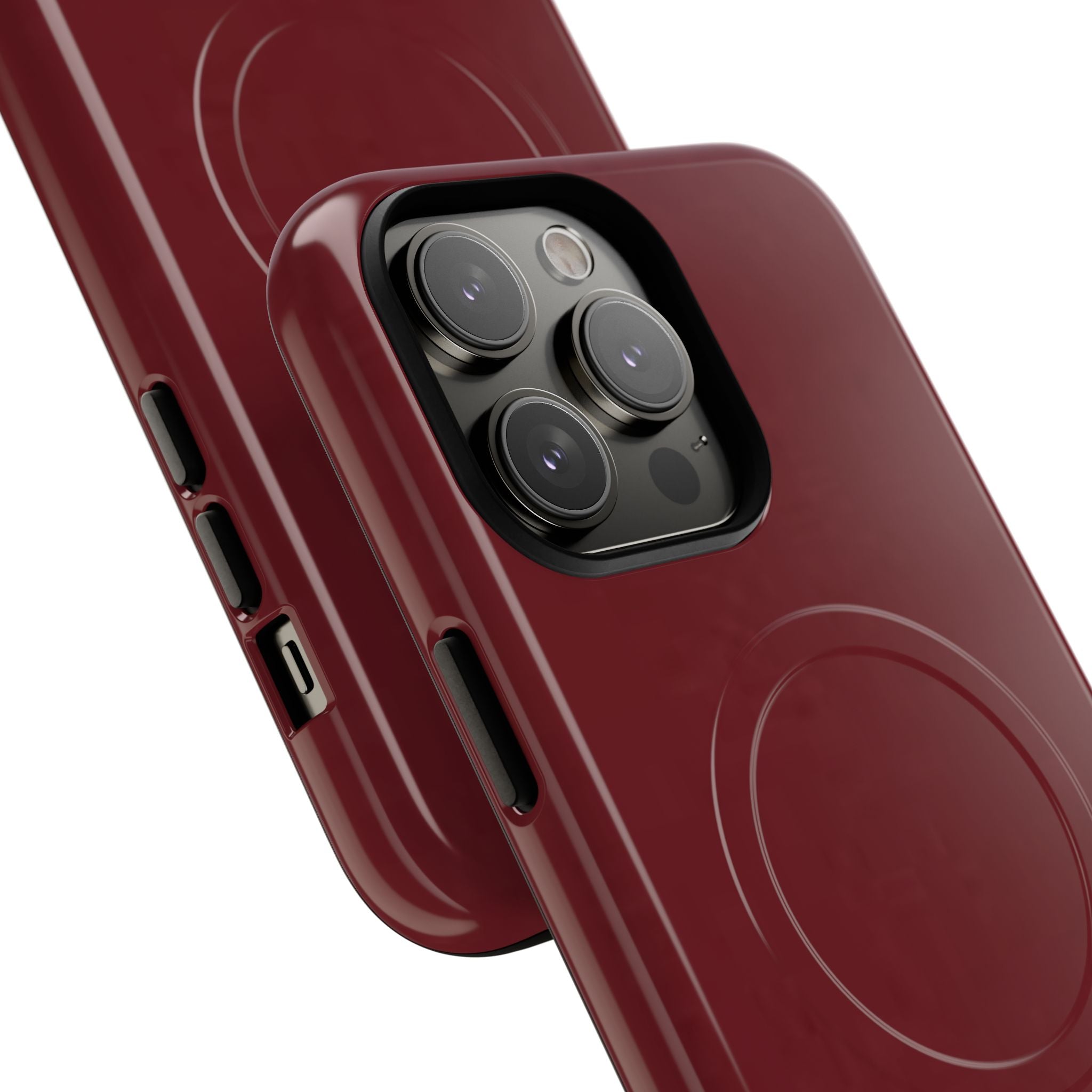 Dark Cherry MagSafe Protective Phone Case