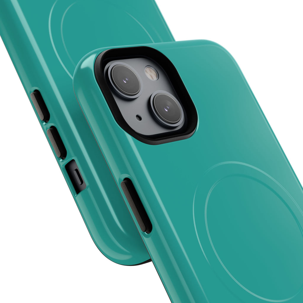 Teal MagSafe Protective Phone Case