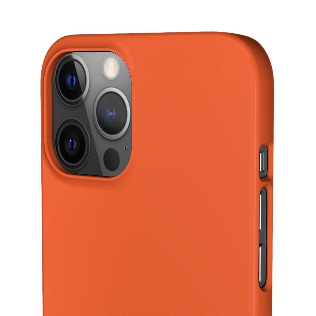 Orange Snap Phone Case