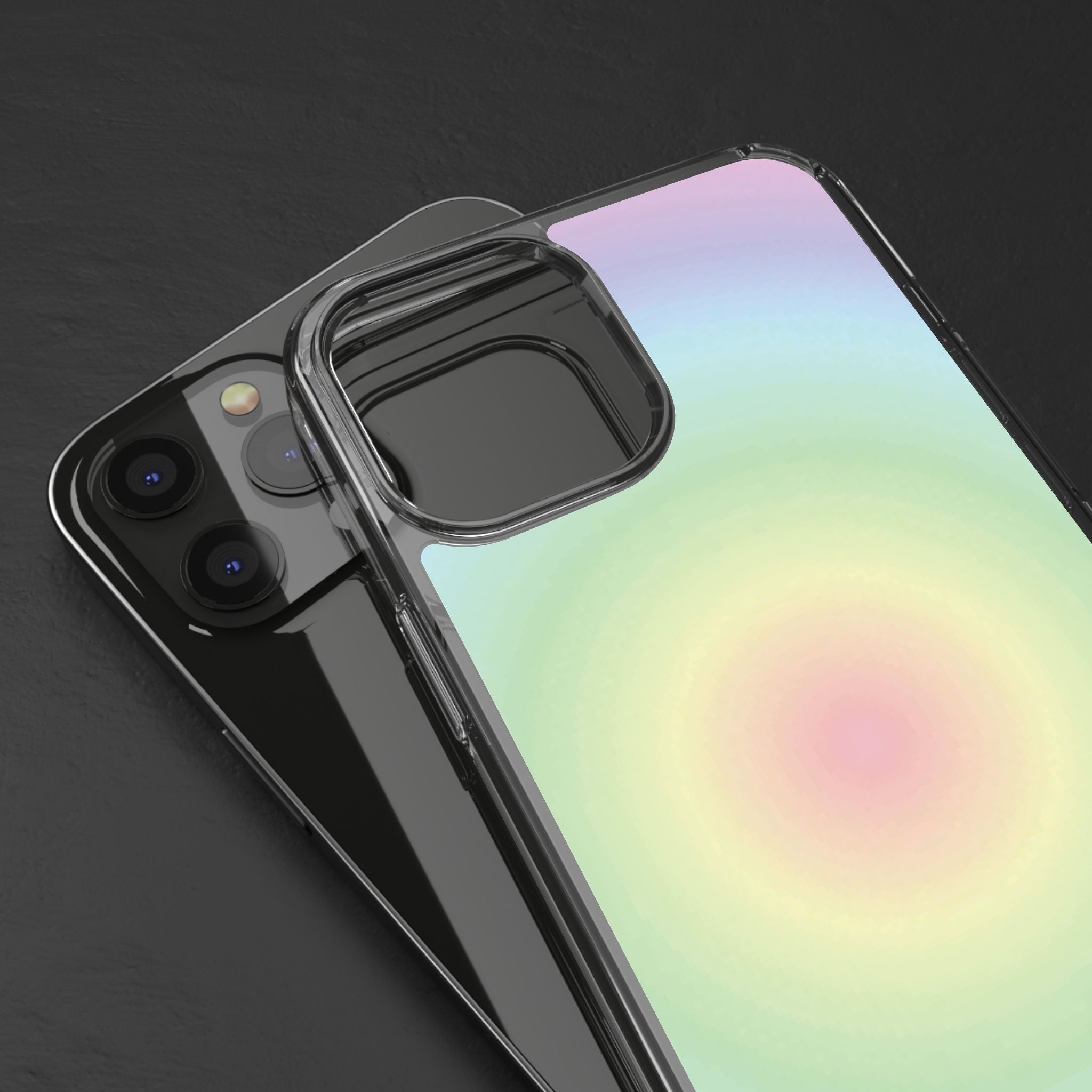Clear Bermuda Halo Gradient Protective Cover
