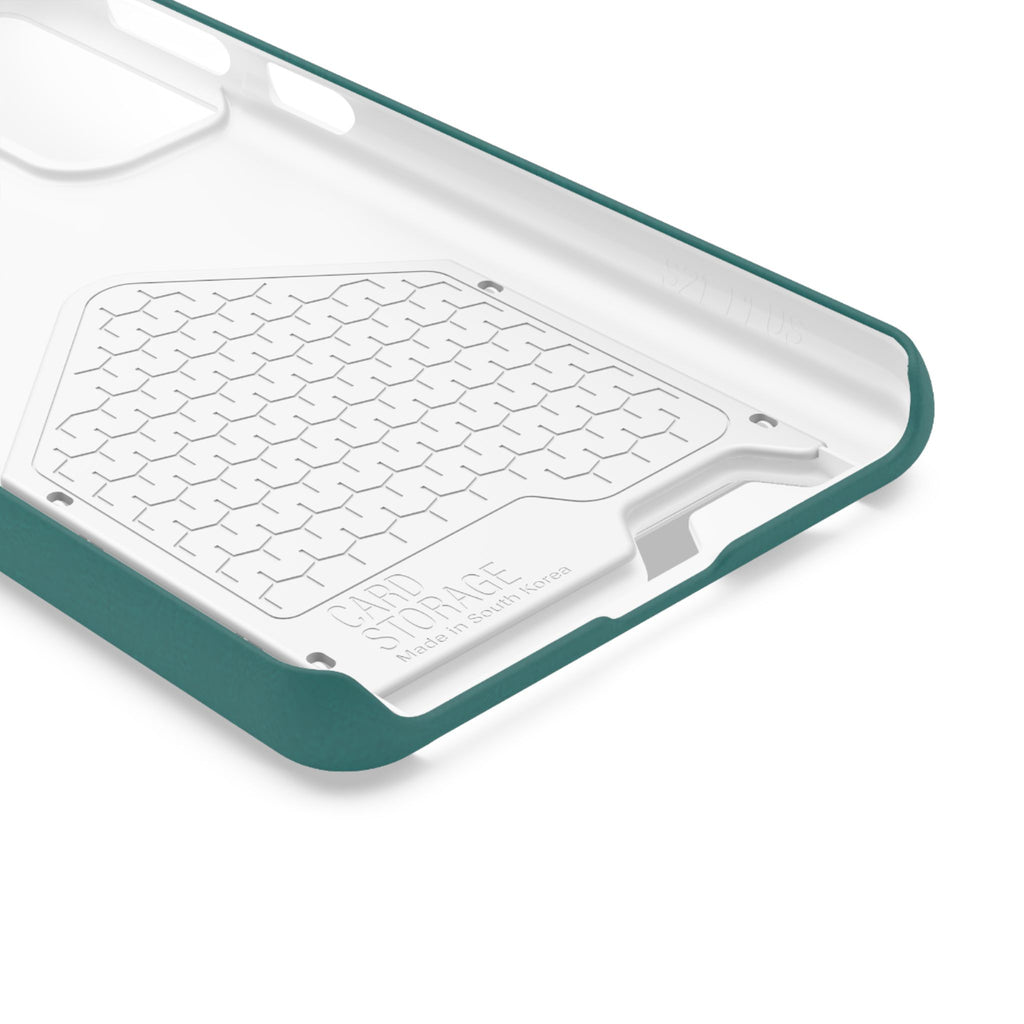 Sea Green Card Holder Phone Case