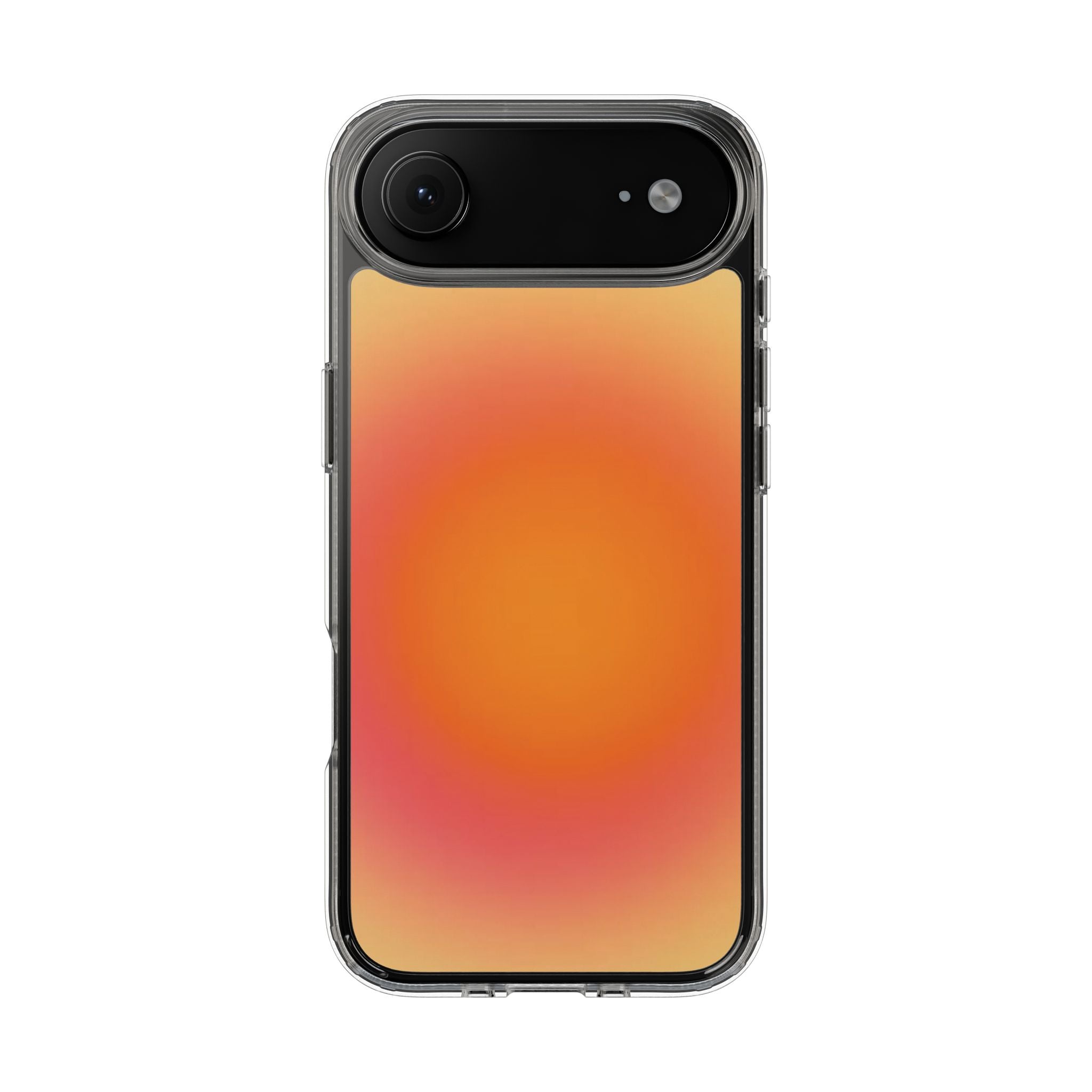Clear Sunburst Protective Phone Case